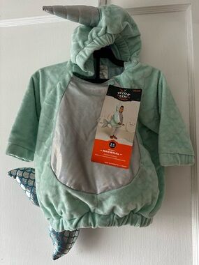 Hyde & EEK! Infant Narwhal Costume - Mint Green Hooded Pullover